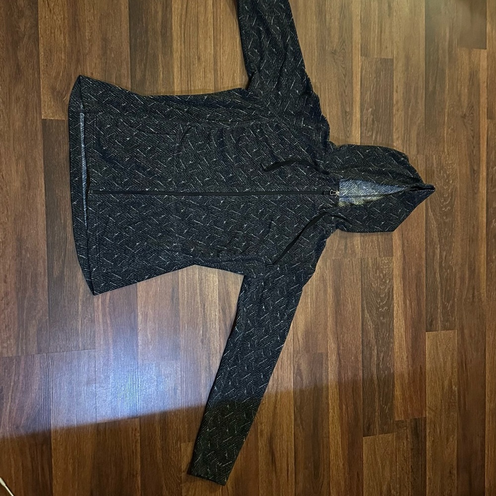 Black Hooded Jacket